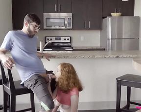 Женатый парень отымел рыжую кудрявую сестру своей супруги